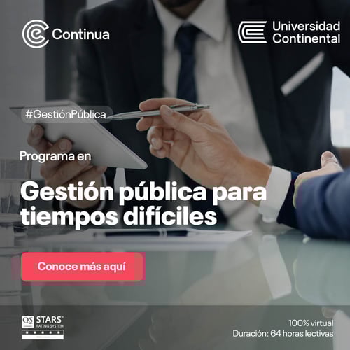 Gestión pública para tiempos difíciles